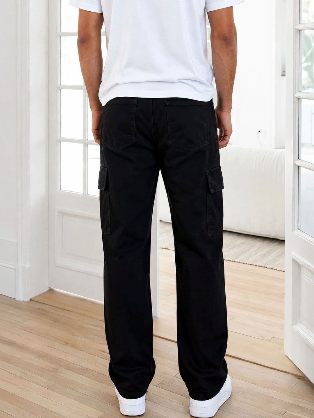 Metronaut Men Classic Relaxed Fit Mid-Rise Stretchable Jeans thumbnail 5