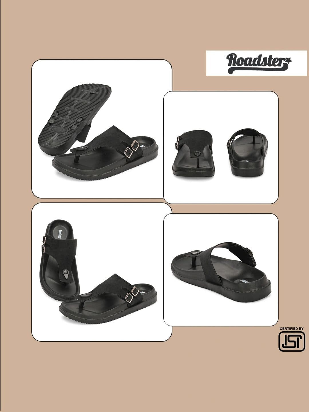 Roadster Men Thong Flip-Flops thumbnail 4