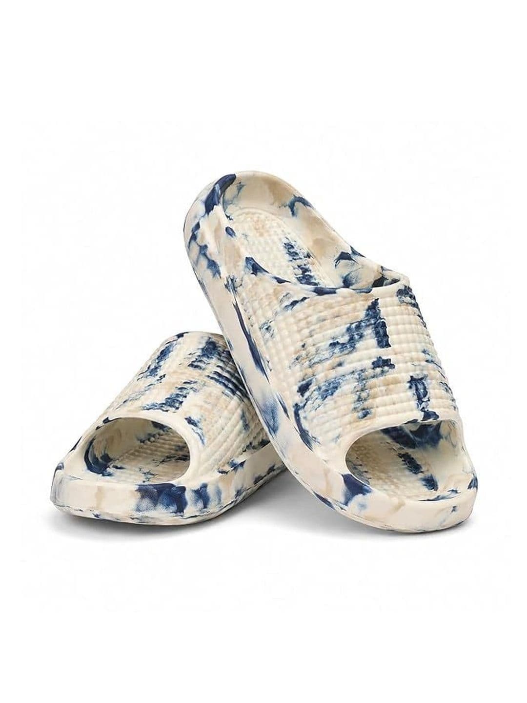 SHOP 24 CARE Men Printed Rubber Sliders - view 1
