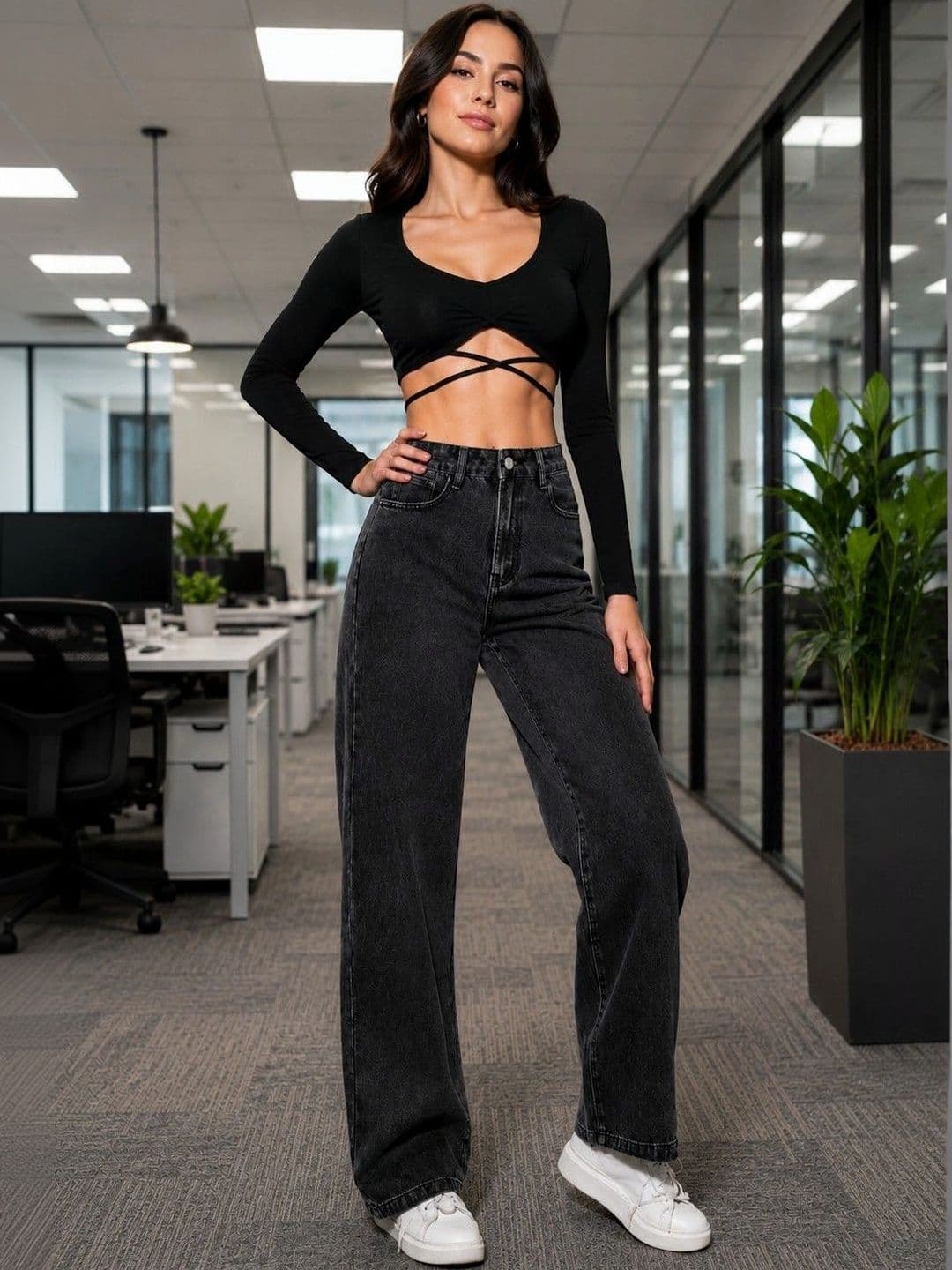 DENIMLOOK Women High-Rise Jeans thumbnail 3