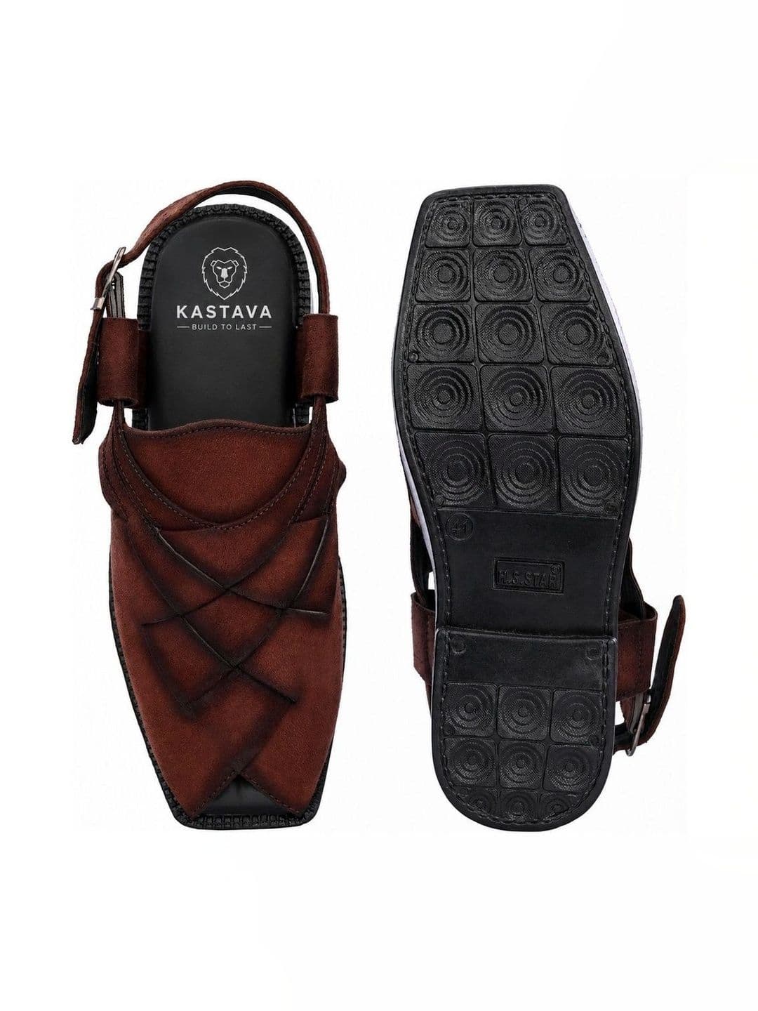 KASTAVA Men Shoe-Style Sandals thumbnail 2