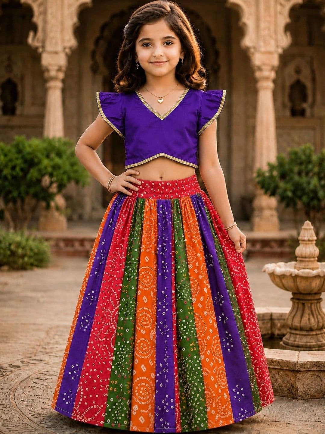 KALINI Girls Ready to Wear Lehenga & - view 1