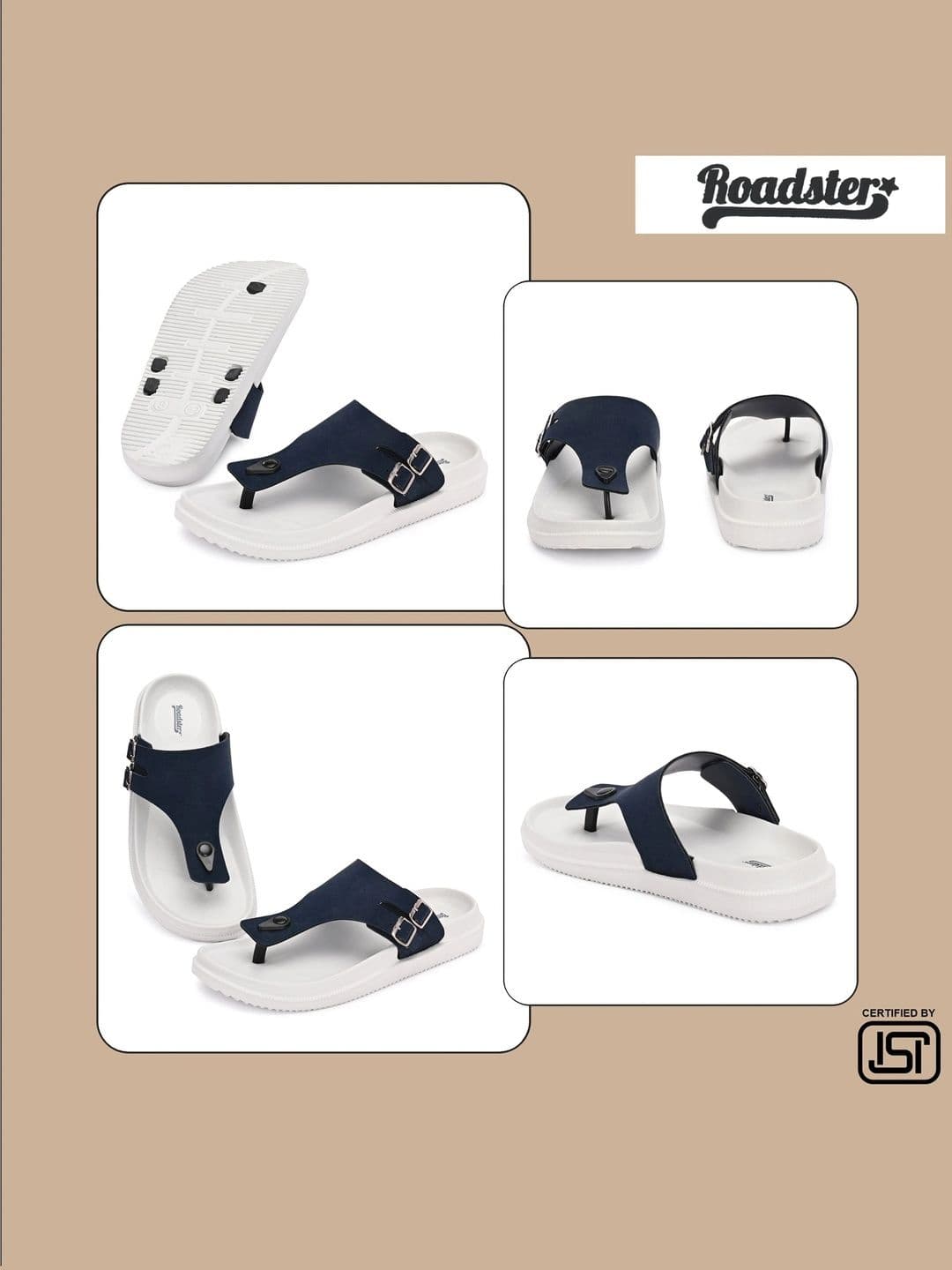 Roadster Men Thong Flip-Flops thumbnail 5