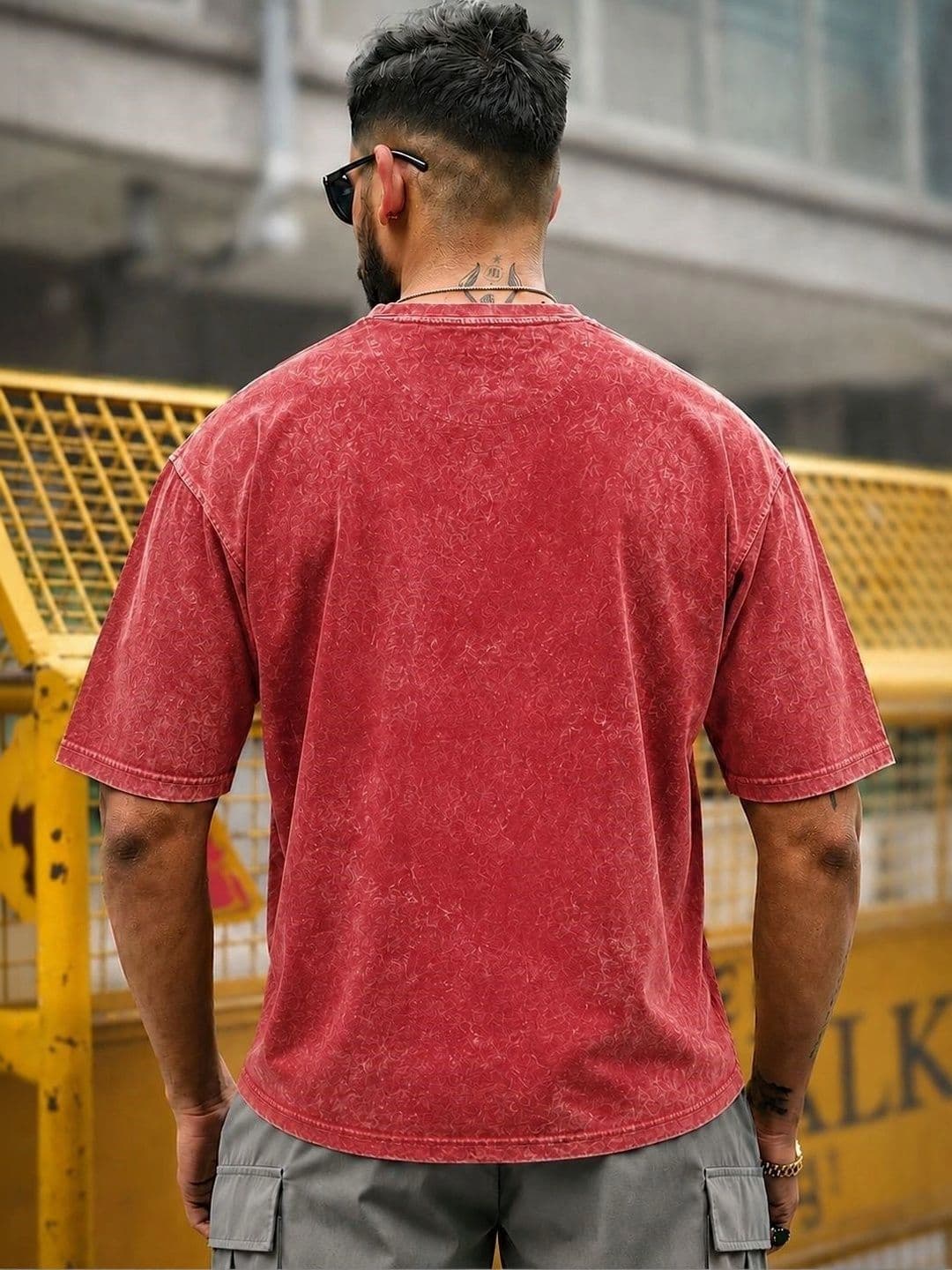 VELS CLOTHING Men Typography Printed Bio Finish T-shirt thumbnail 2