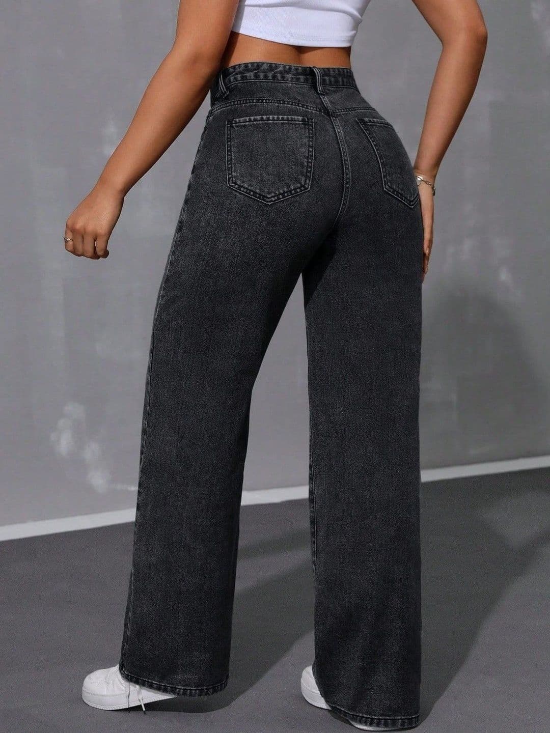DENIMLOOK Women High-Rise Baggy Jeans thumbnail 2