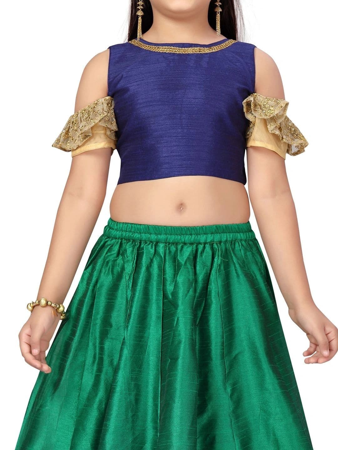 BAESD Girls Ready to Wear Lehenga & Blouse Taping thumbnail 2