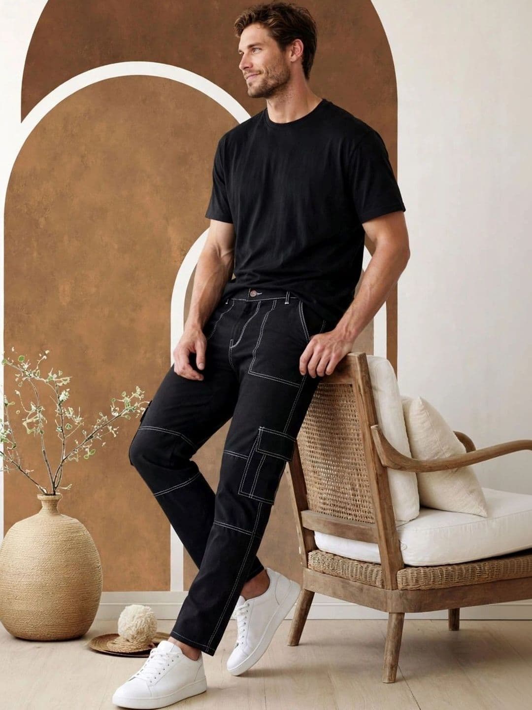 Moda Rapido Men Classic Regular Fit Mid-Rise Stretchable Jeans thumbnail 2
