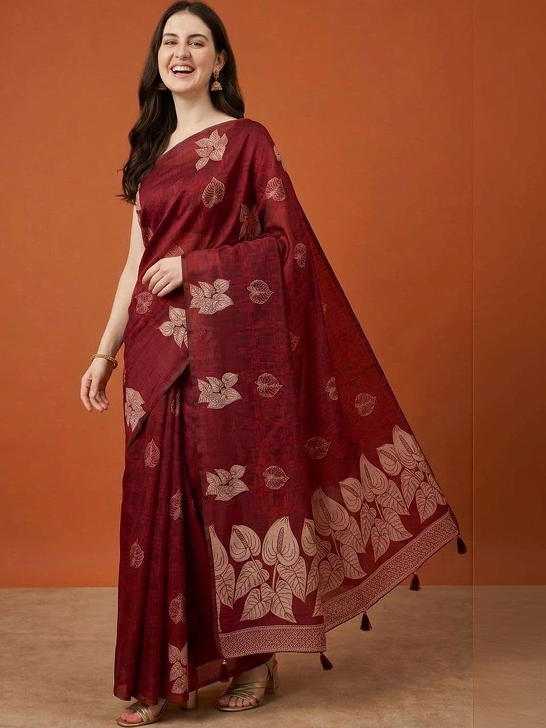 Suha Silk Cotton Saree thumbnail 6