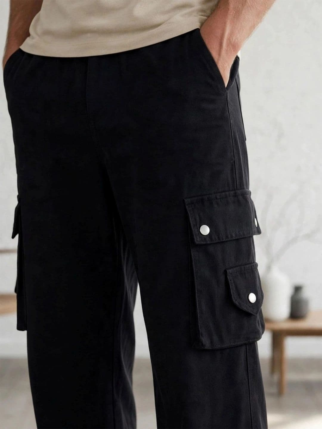 MaverIQ Men Classic Easy Wash Trousers thumbnail 2