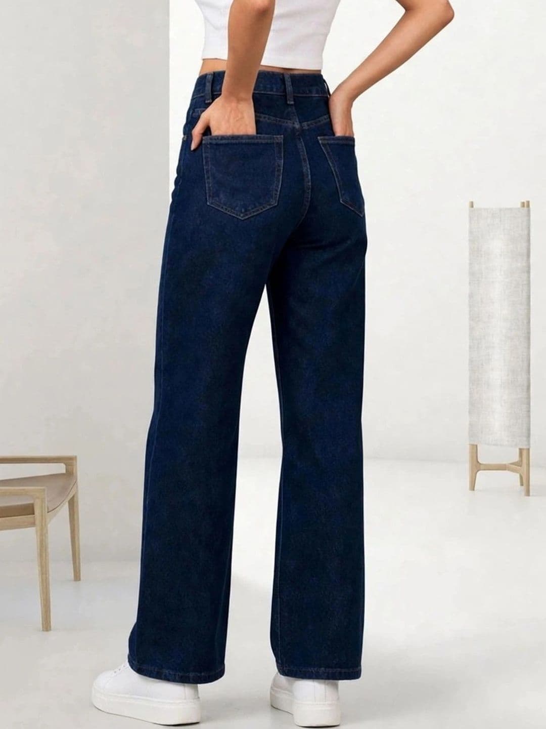 COMFITS Women Classic Regular Fit Mid-Rise Stretchable Jeans thumbnail 5