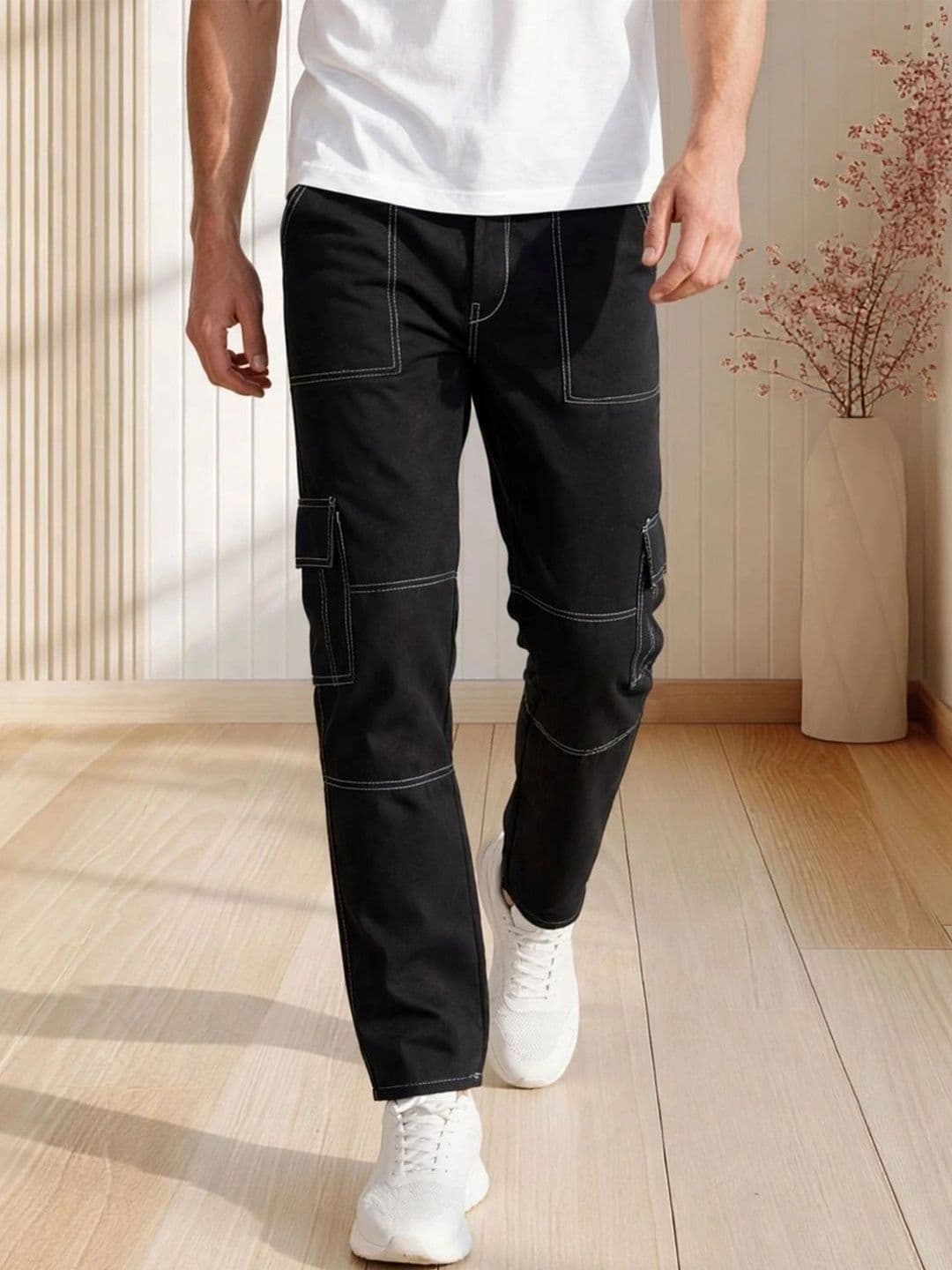 COMFITS Men Classic Regular Fit Mid-Rise Stretchable Jeans - view 1