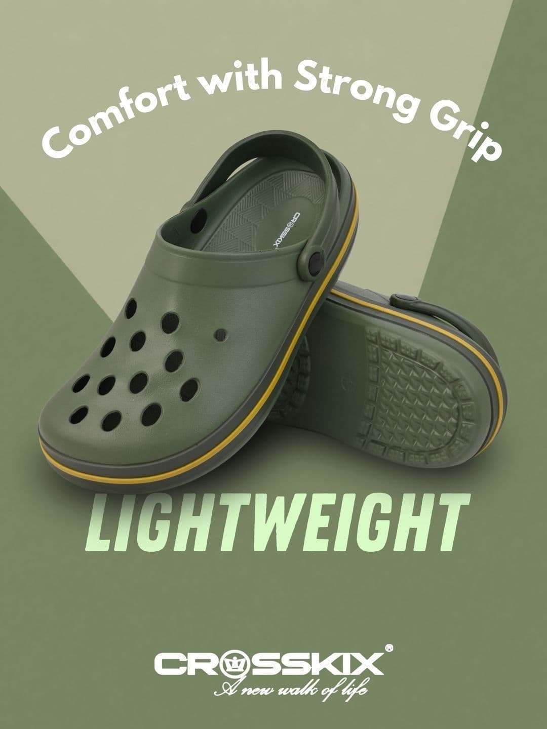 CROSSKIX Men Clogs Sandals thumbnail 2