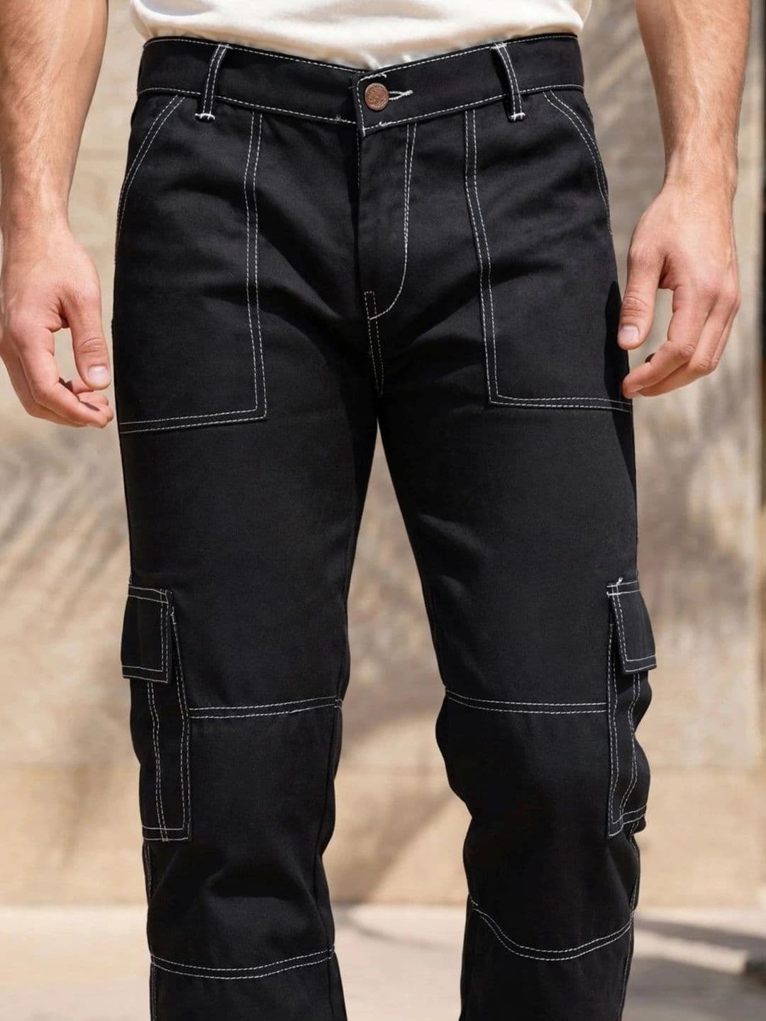 SZN Men Classic Easy Wash Trousers thumbnail 5