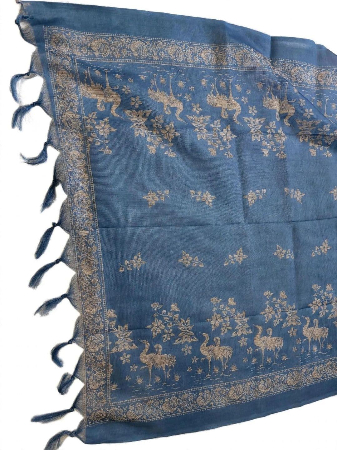 Haranozy Printed Pure Cotton Semi-Stitched Dress Material thumbnail 6