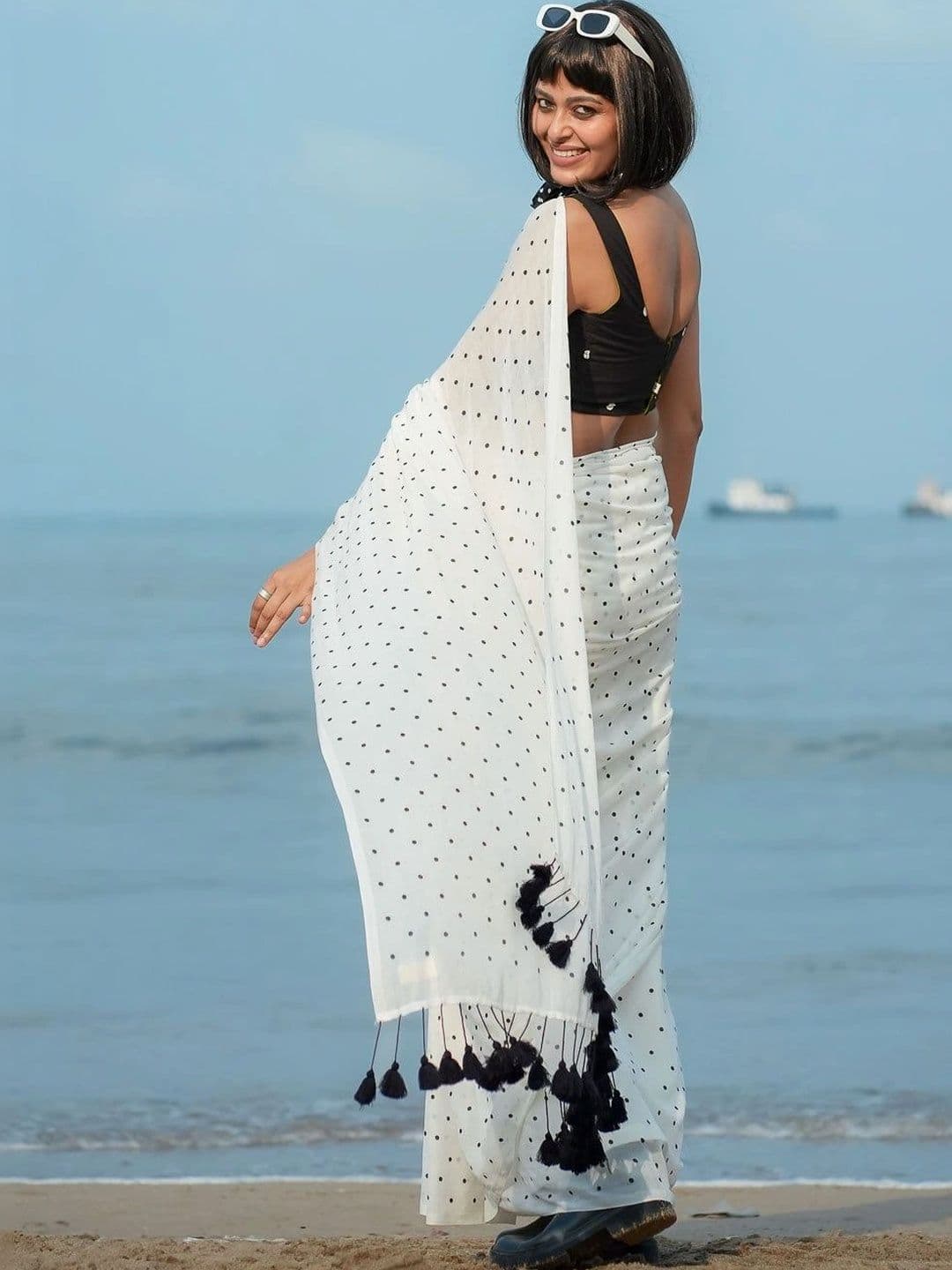 HERE&NOW Silk Blend Kanjeevaram Saree thumbnail 2