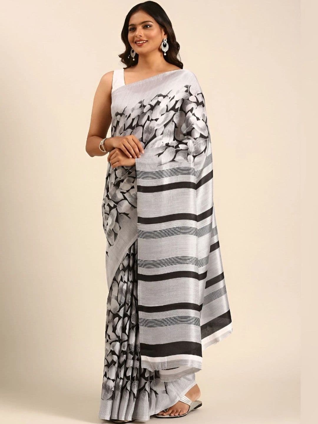 Taashi Tussar Saree thumbnail 4