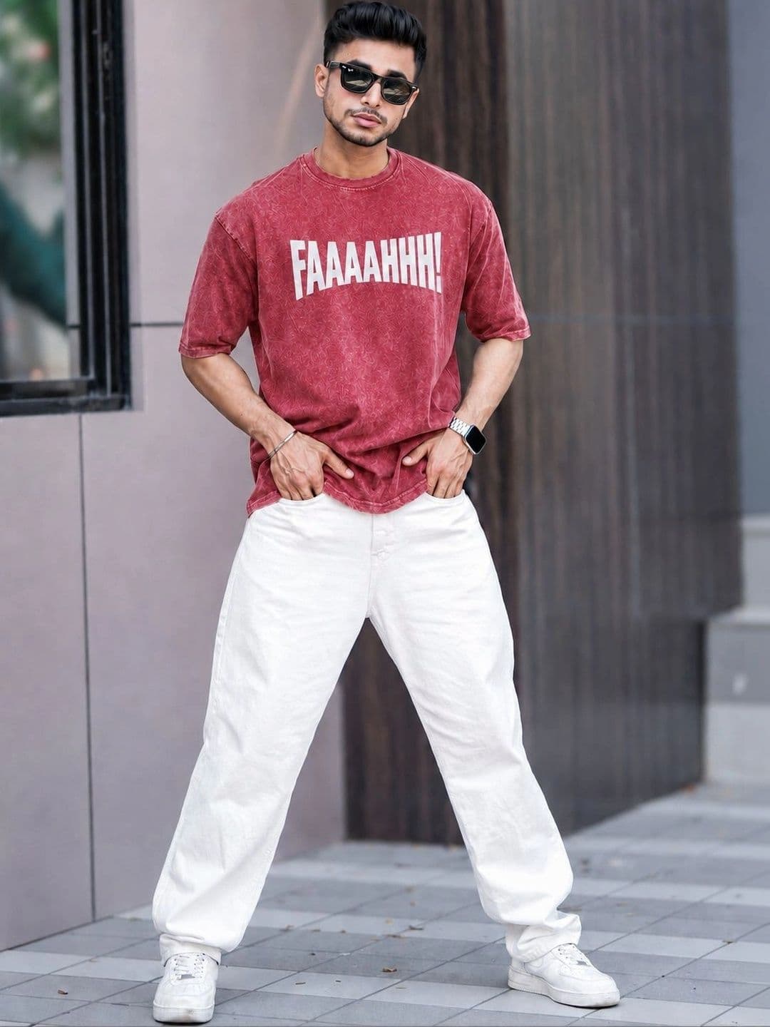VELS CLOTHING Men Typography Printed Bio Finish T-shirt thumbnail 4