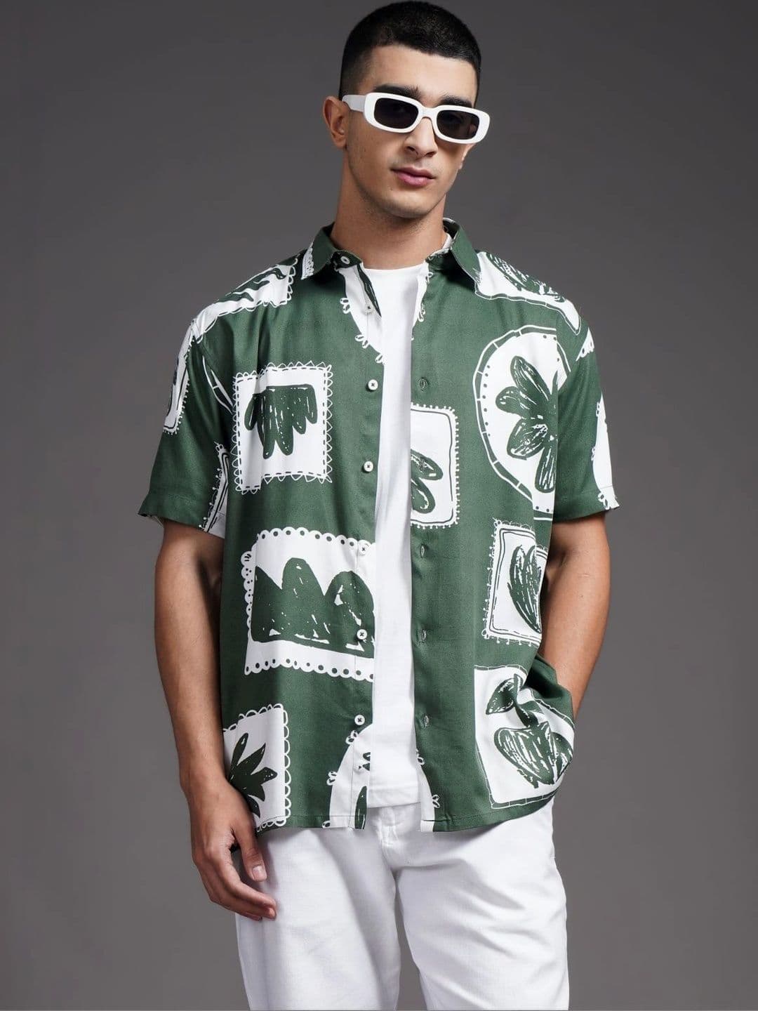 PAUL STREET Men Relaxed Printed Casual Shirt - view 1