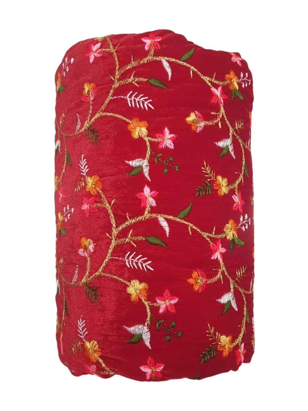 SEG Embroidered Velvet Unstitched Dress Material thumbnail 5
