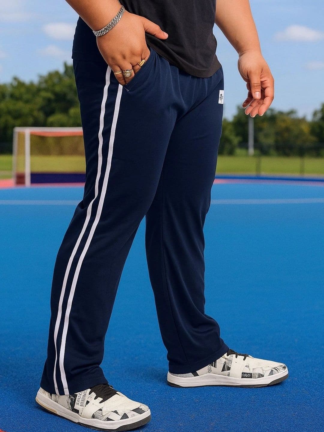 ADAAISTIC Men Relaxed Fit Dry Fit Training Track Pants thumbnail 4