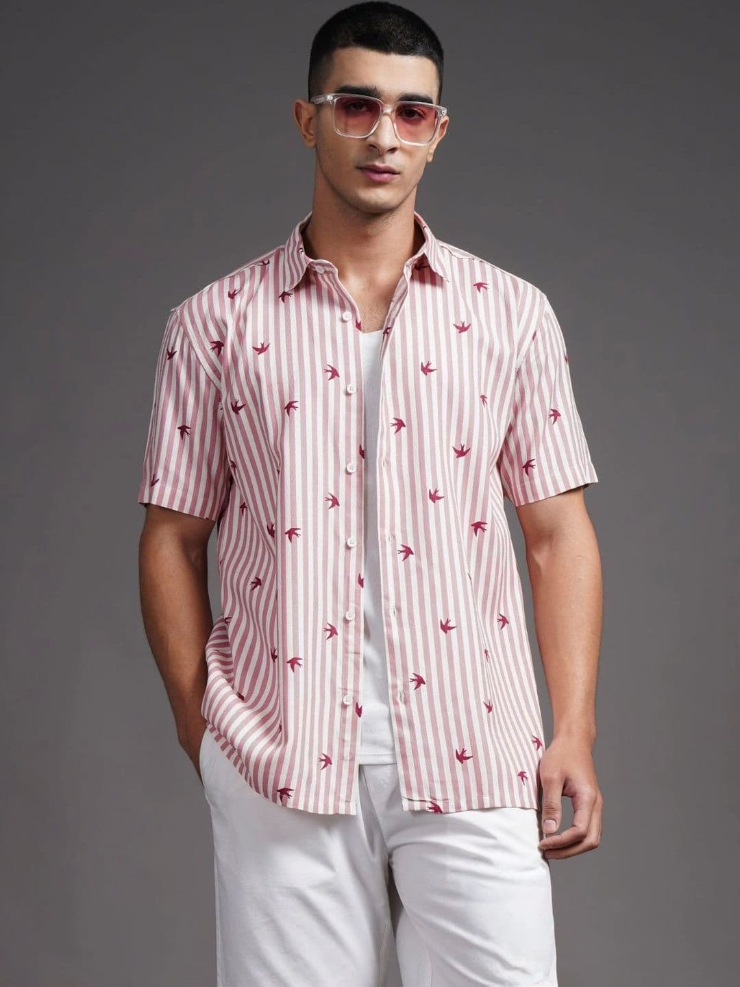 PAUL STREET Men Relaxed Printed Casual Shirt - view 1