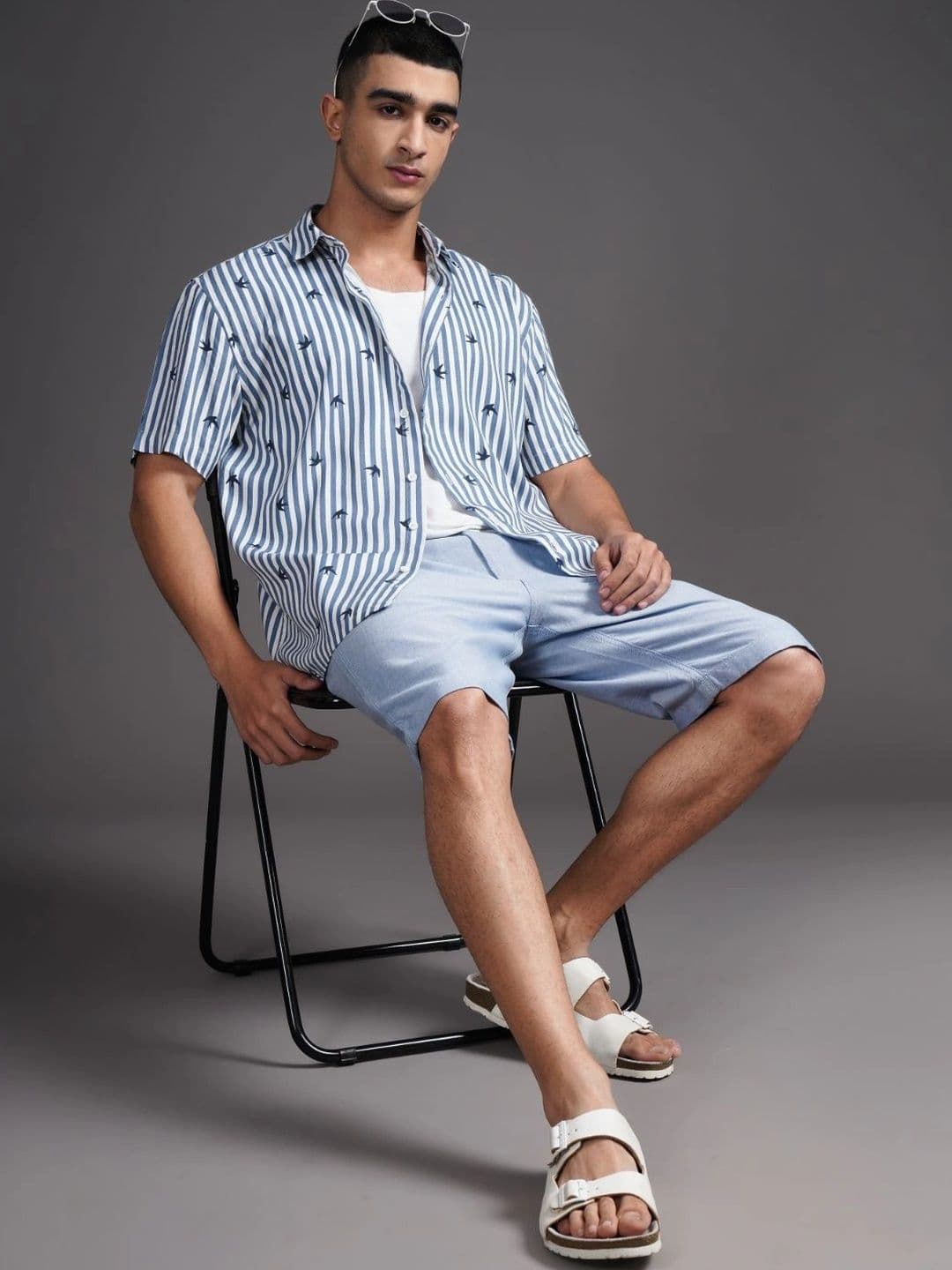 PAUL STREET Men Relaxed Printed Casual Shirt thumbnail 6