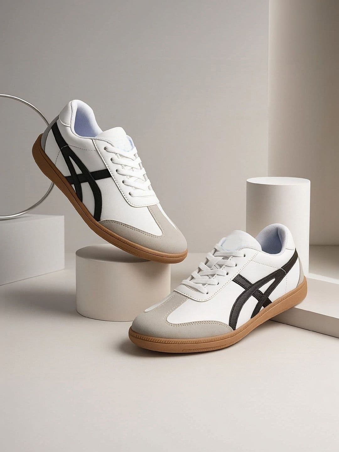 ANJRS Men Colourblocked Sneakers thumbnail 2