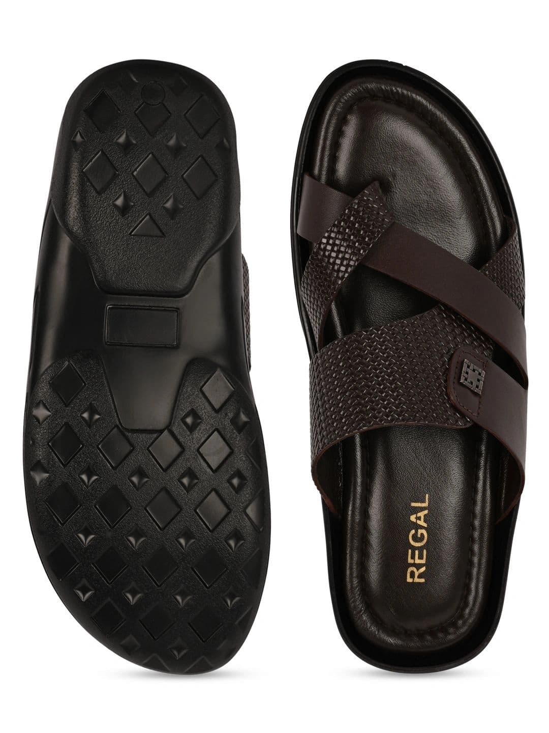 Regal Men Leather Comfort Sandals thumbnail 4
