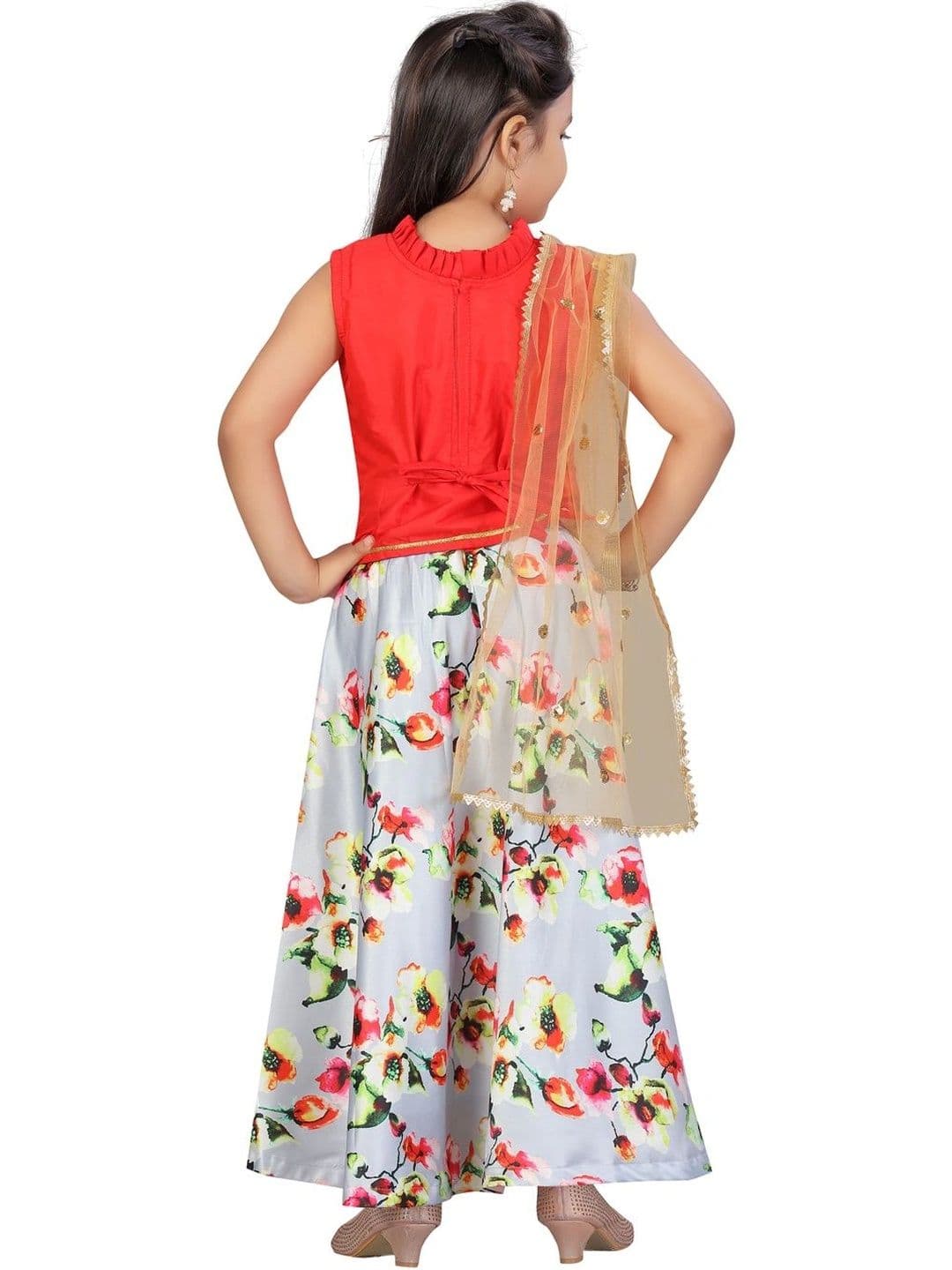 BAESD Girls Ready to Wear Lehenga & Blouse Taping thumbnail 4