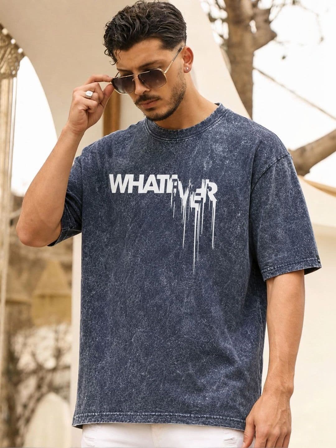 VELS CLOTHING Men Typography Printed Bio Finish T-shirt - view 1
