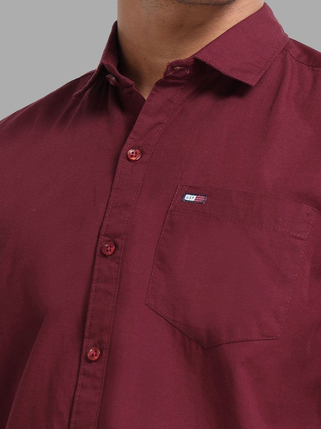 U.S. PITCHERS Men Modern Slim Fit Casual Shirt thumbnail 5