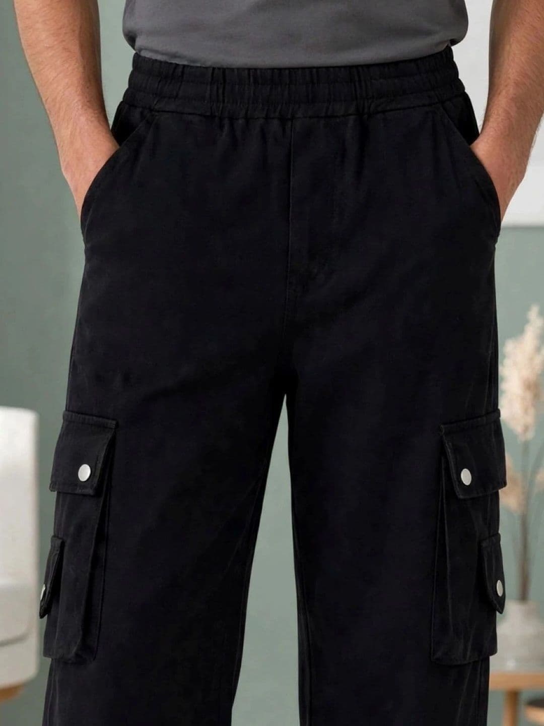 FLARING Men Classic Regular Fit Mid-Rise Stretchable Jeans thumbnail 2