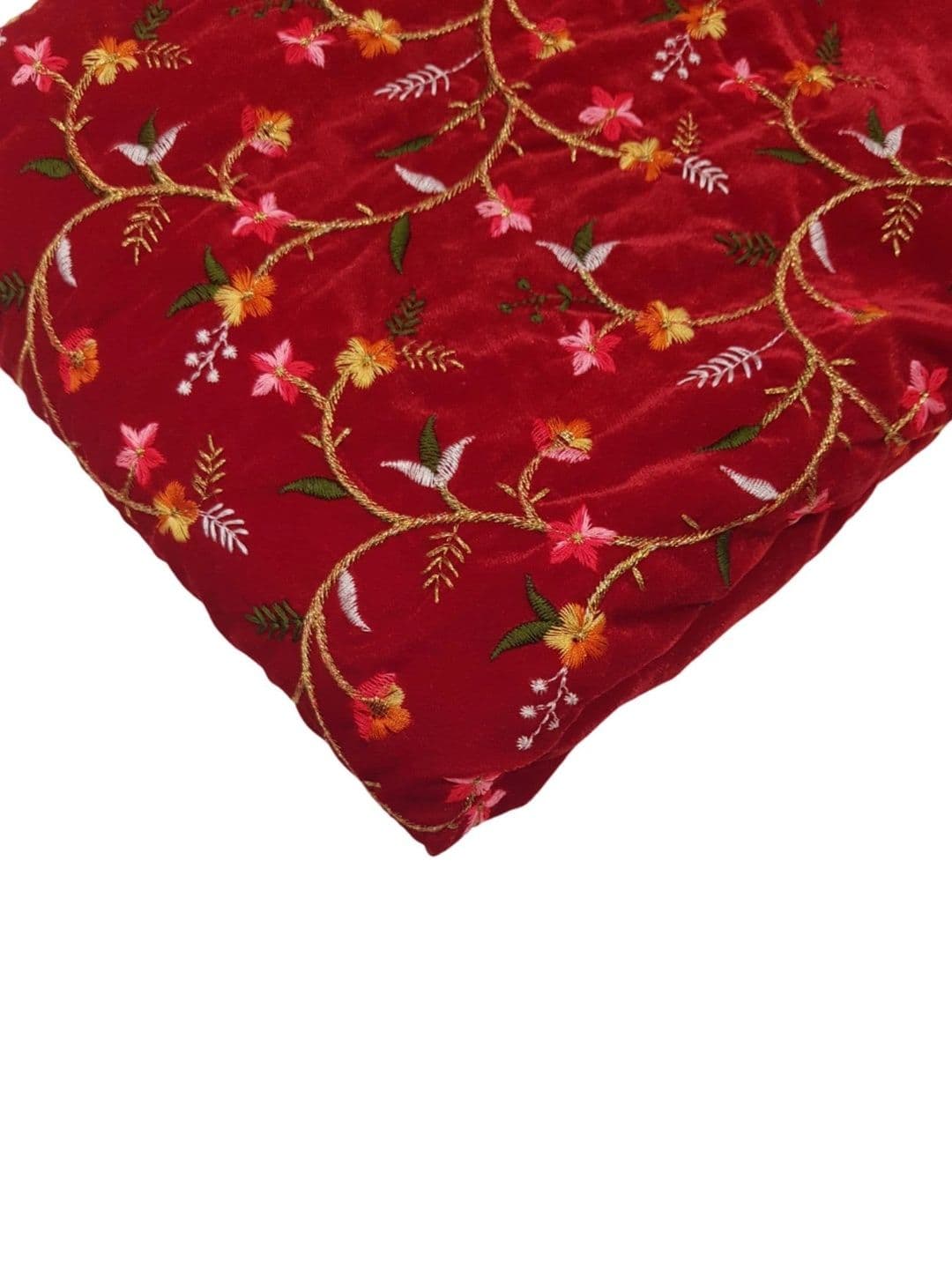 SEG Embroidered Velvet Unstitched Dress Material thumbnail 2