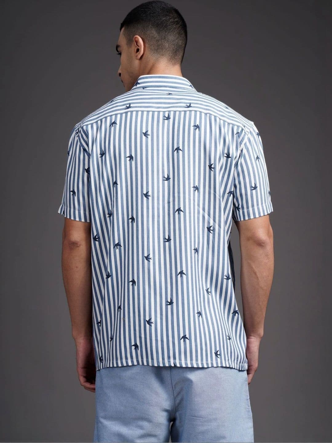 PAUL STREET Men Relaxed Printed Casual Shirt thumbnail 4