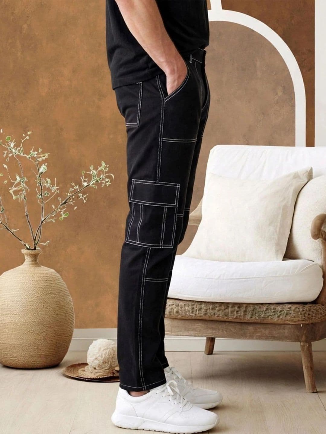 Moda Star Men Classic Regular Fit Mid-Rise Stretchable Jeans thumbnail 5