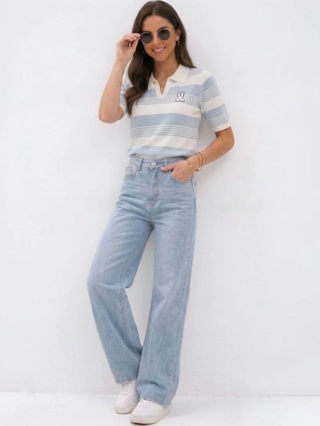 ZENTLY Women Jean High-Rise Stretchable Jeans thumbnail 3