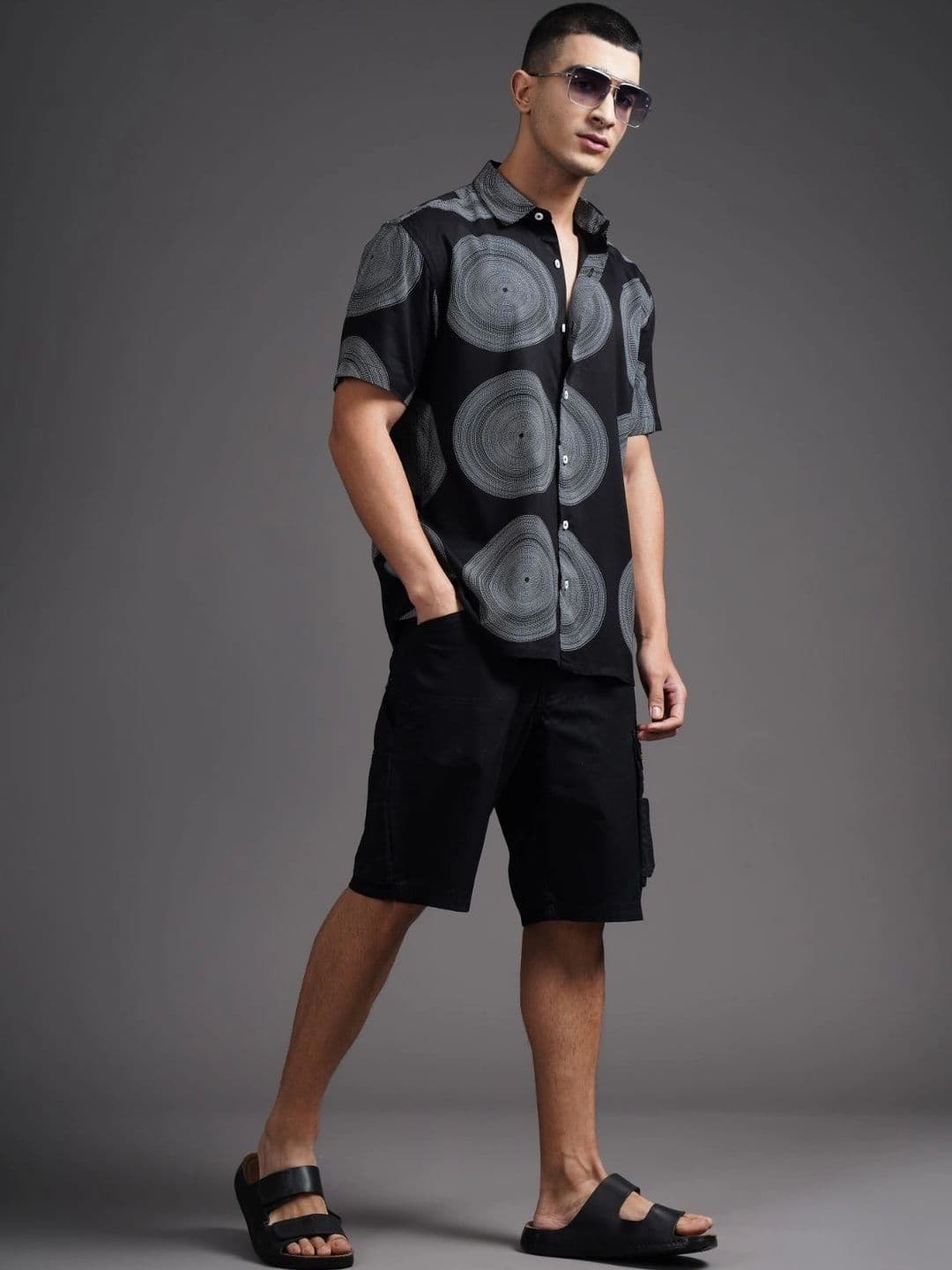 PAUL STREET Men Relaxed Printed Casual Shirt thumbnail 4