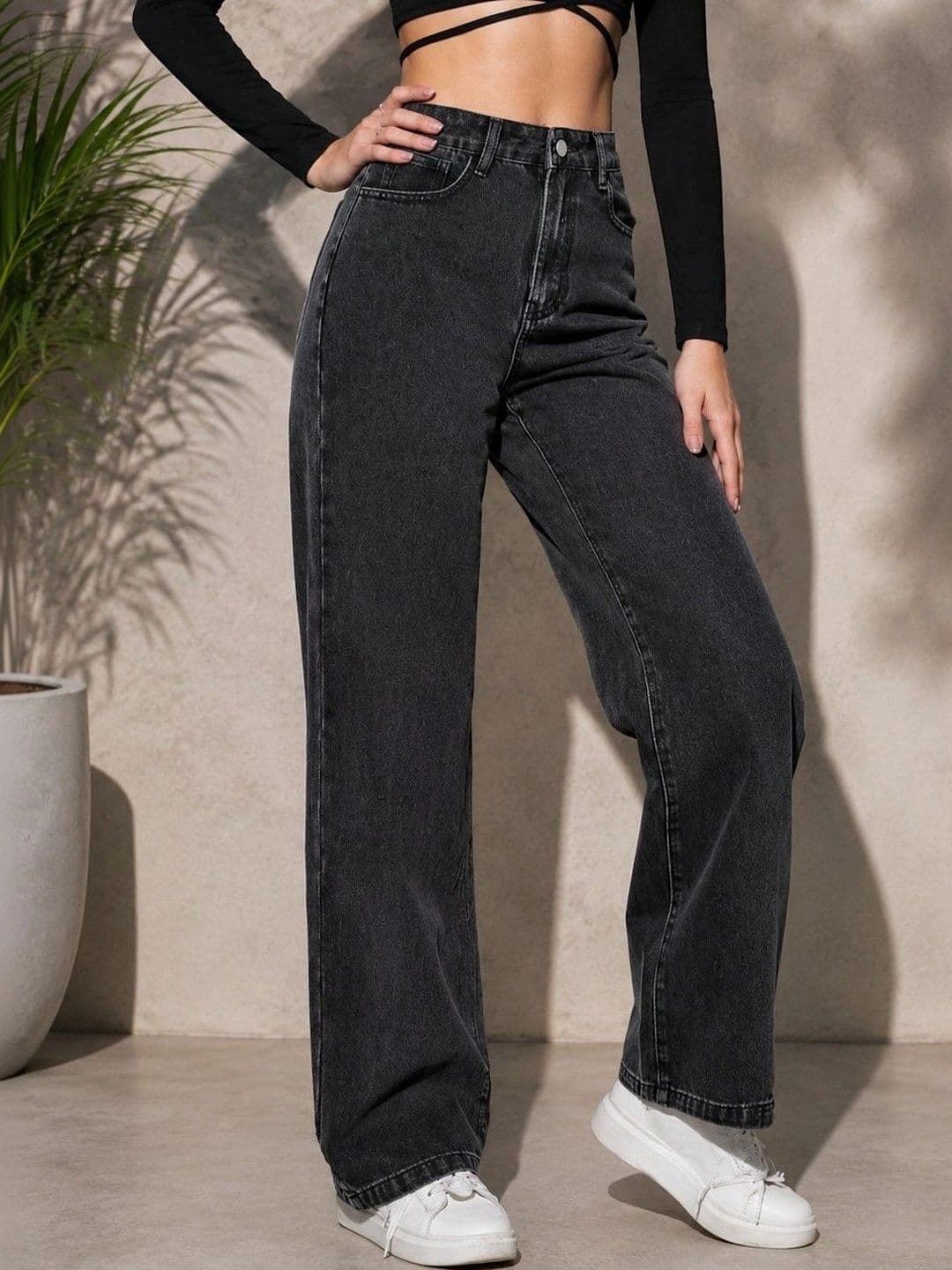 DENIMLOOK Women Flared High-Rise Jeans thumbnail 4