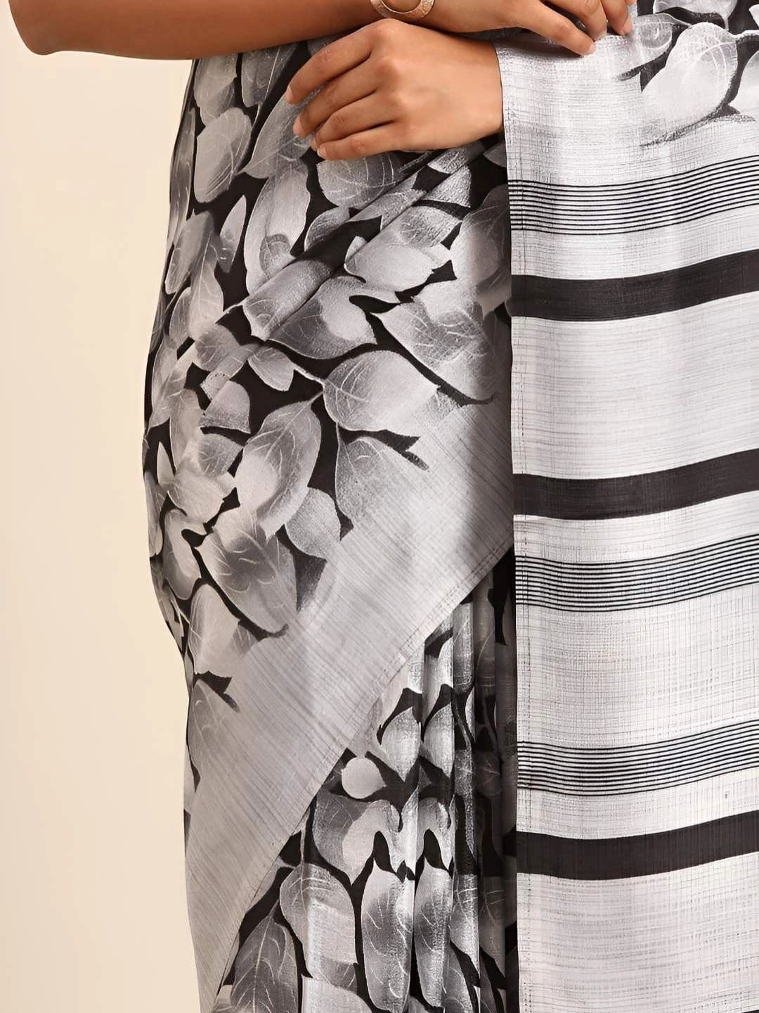 Taashi Tussar Saree thumbnail 5