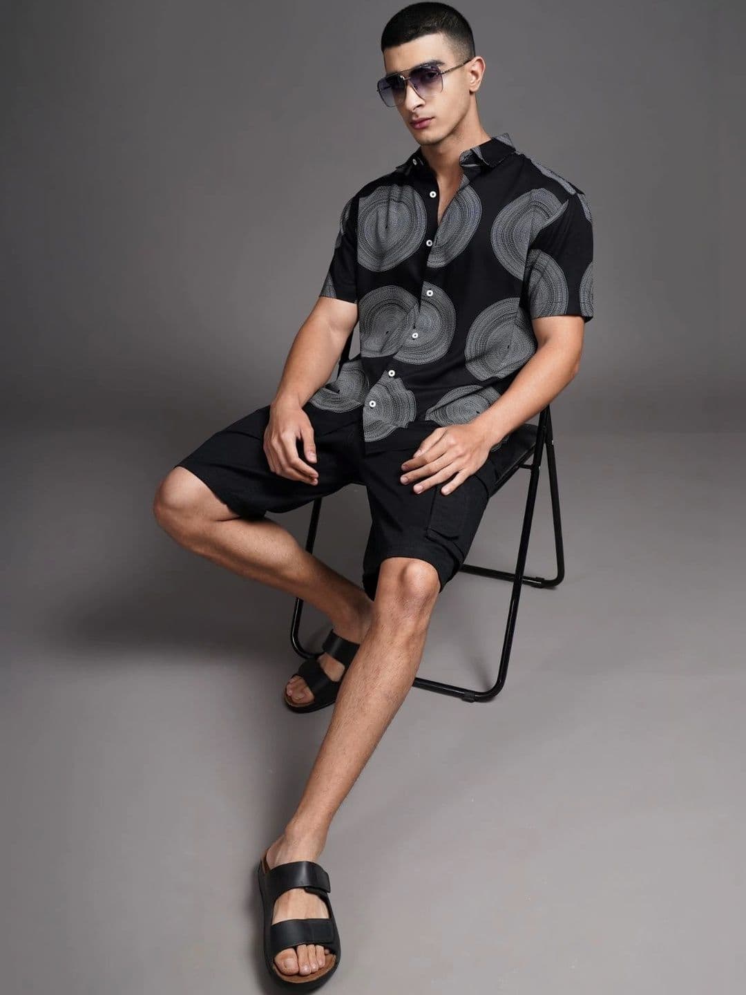 PAUL STREET Men Relaxed Printed Casual Shirt thumbnail 7