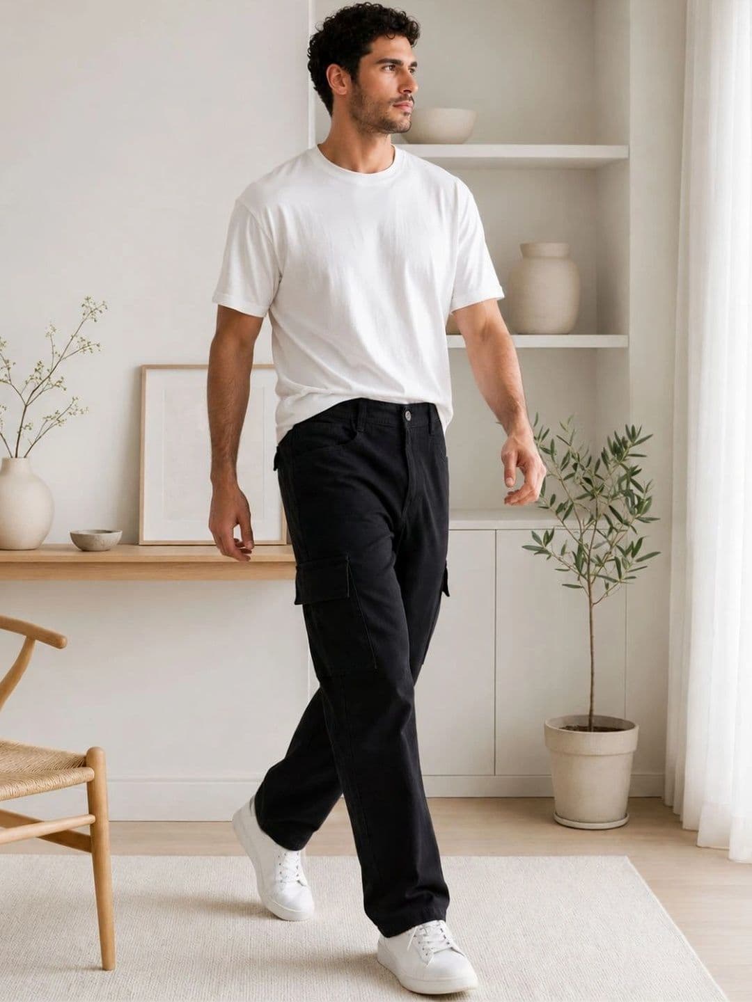 Moda Rapido Men Classic Relaxed Fit Mid-Rise Stretchable Jeans thumbnail 4