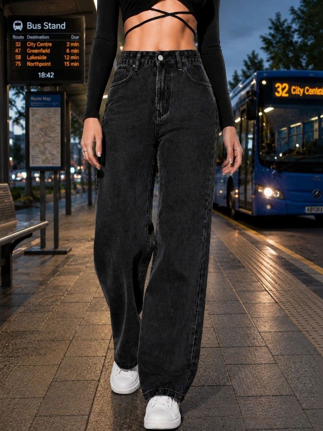 DENIMLOOK Women High-Rise Jeans - view 1