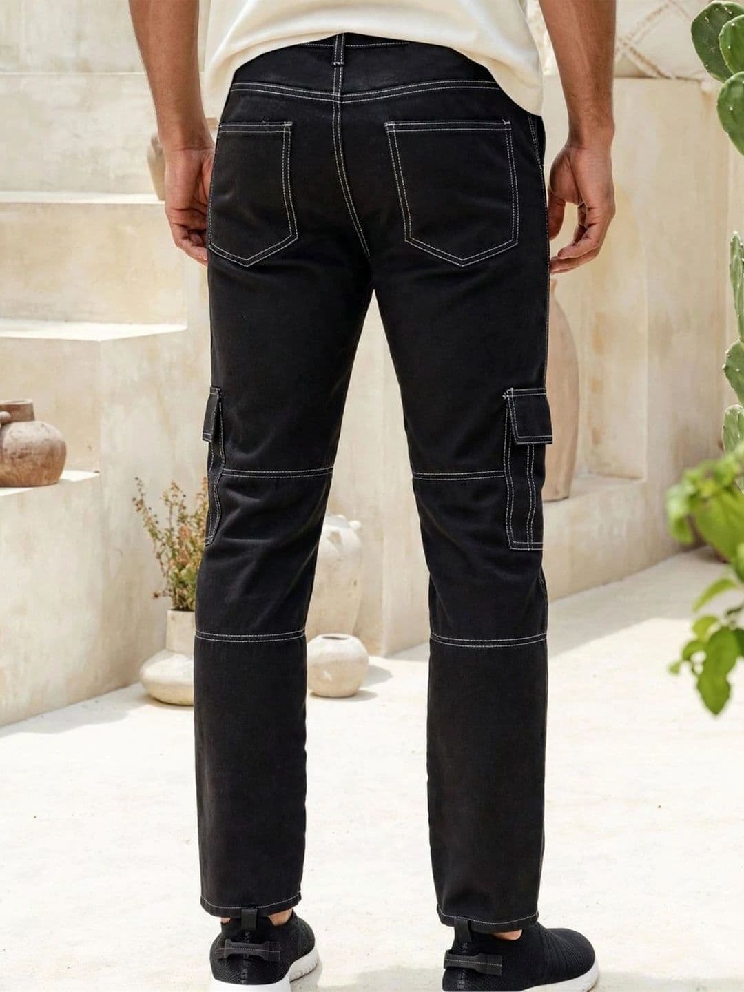 COMFITS Men Classic Regular Fit Mid-Rise Stretchable Jeans thumbnail 3