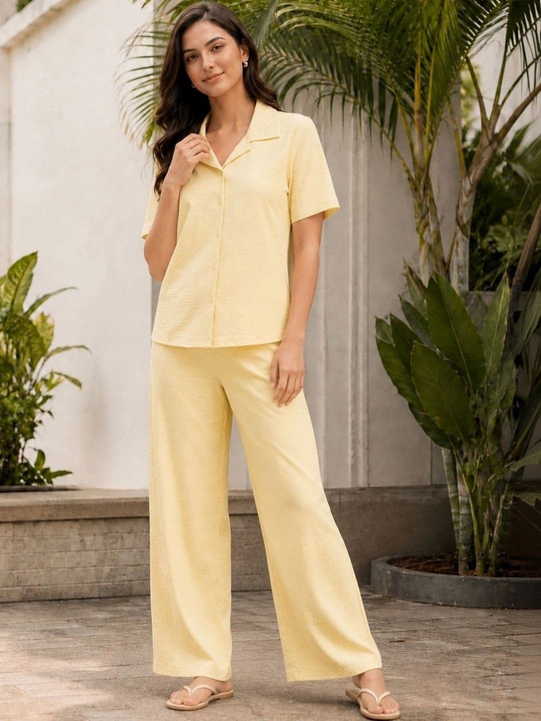 Kesudi Self Design Shirt with Trousers thumbnail 4