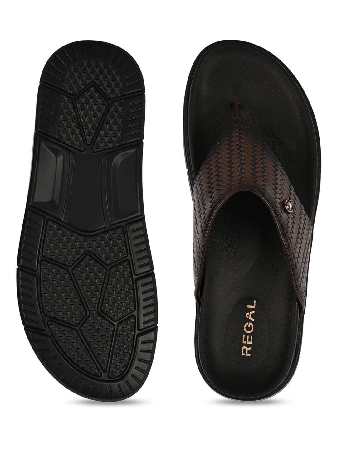 Regal Men Leather Shoe-Style Sandals thumbnail 3