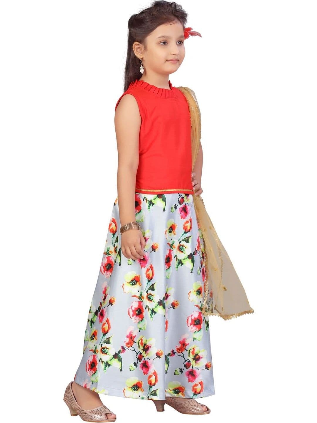 BAESD Girls Ready to Wear Lehenga & thumbnail 2