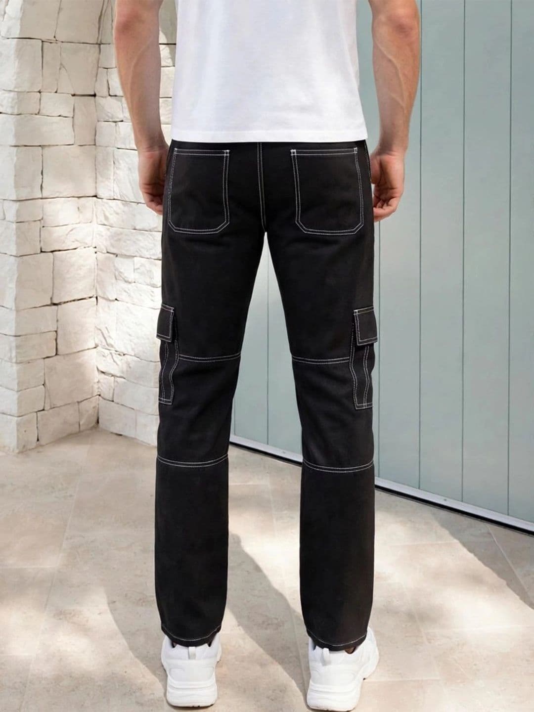 jeancherry Men Classic Regular Fit Mid-Rise Stretchable Jeans thumbnail 4