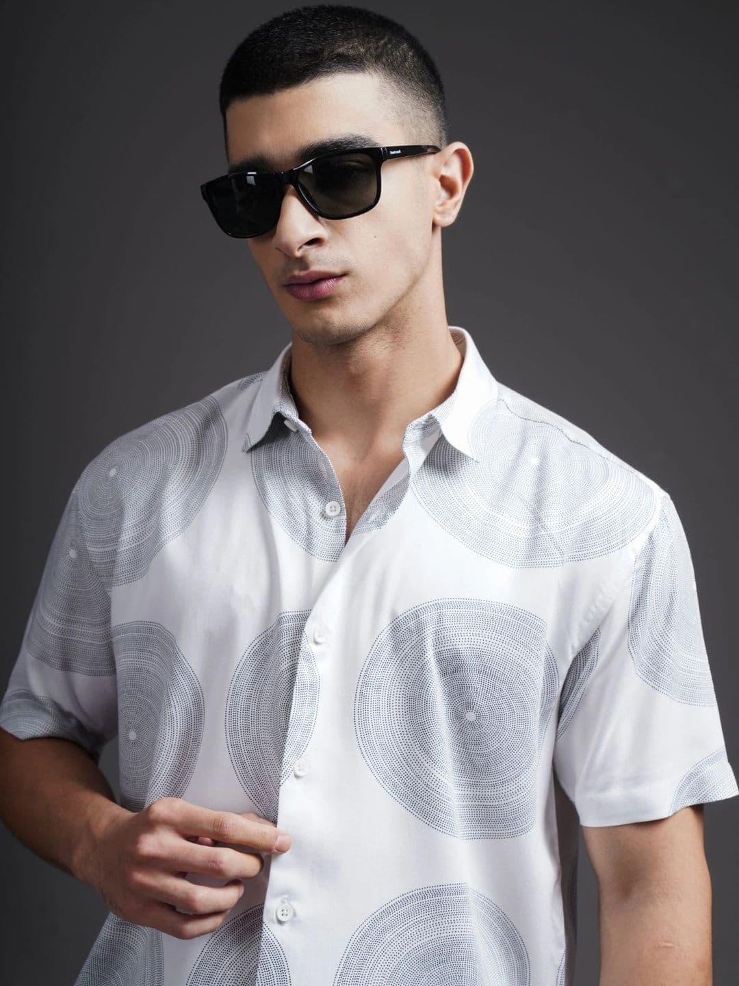 PAUL STREET Men Relaxed Printed Casual Shirt thumbnail 6