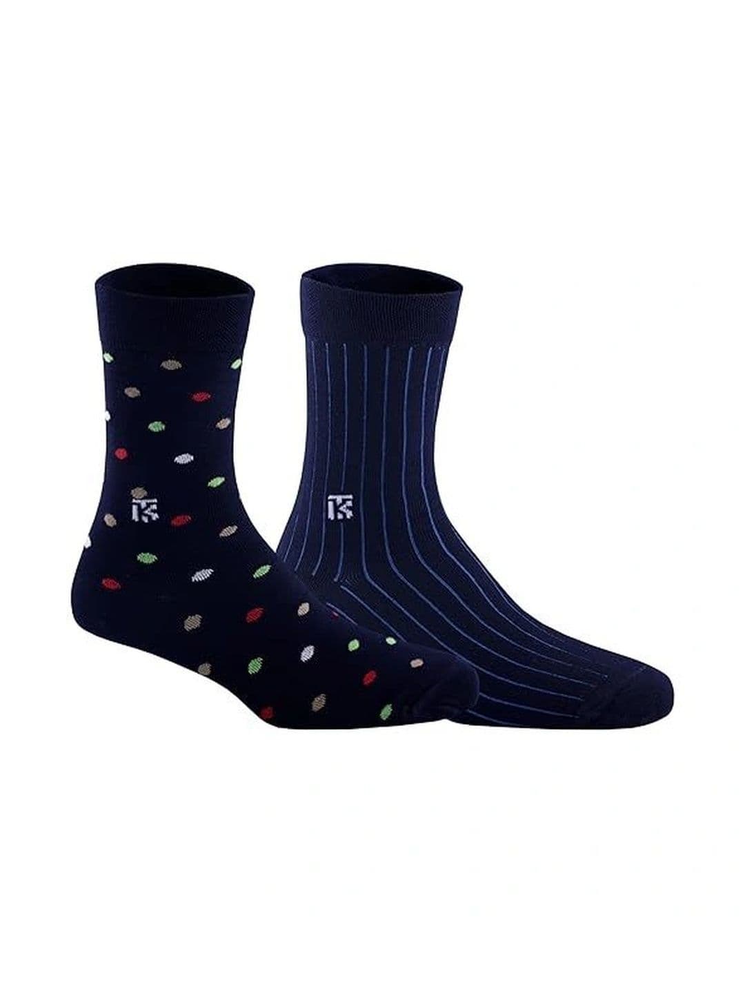 Kikitoes Men Pack of 2 Bamboo Assorted Ankle Length Socks - view 1
