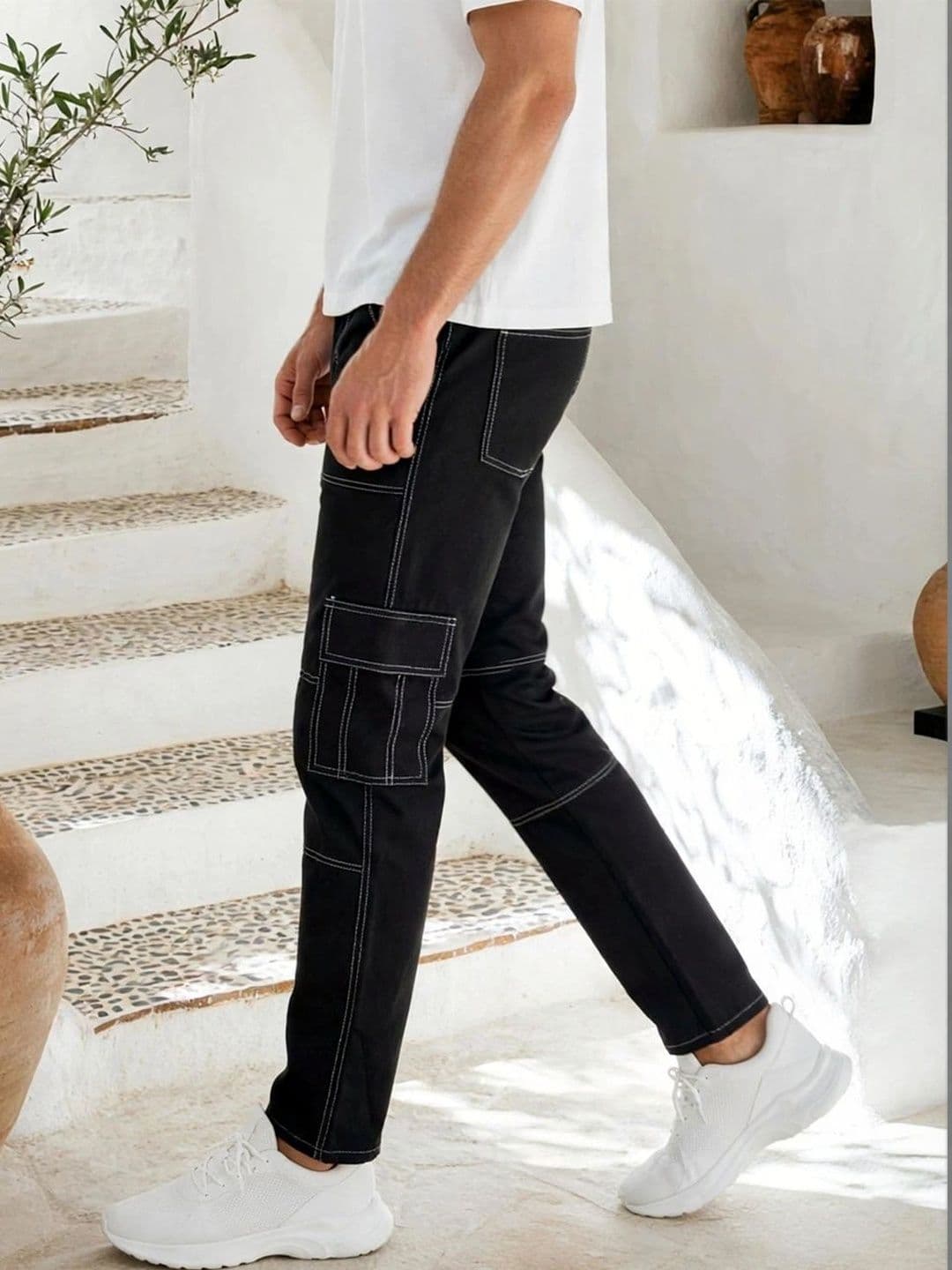 COMFITS Men Classic Regular Fit Mid-Rise Stretchable Jeans thumbnail 2